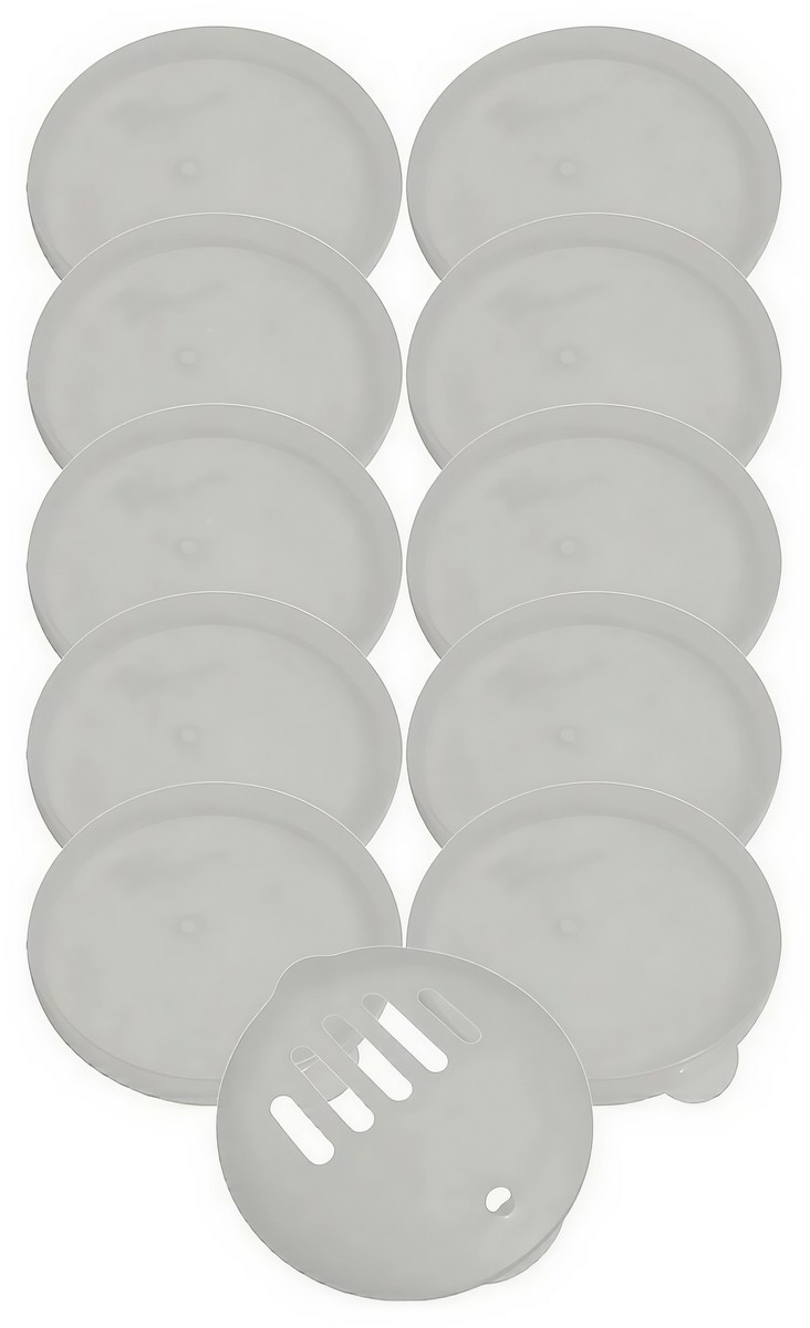 Крышки полиэтилен микс (набор 11 шт.)