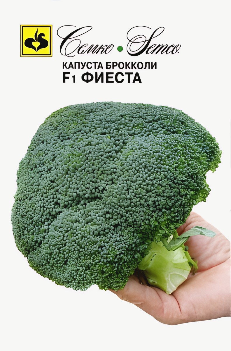 Капуста брокколи Фиеста F1, 10 шт. Семко.