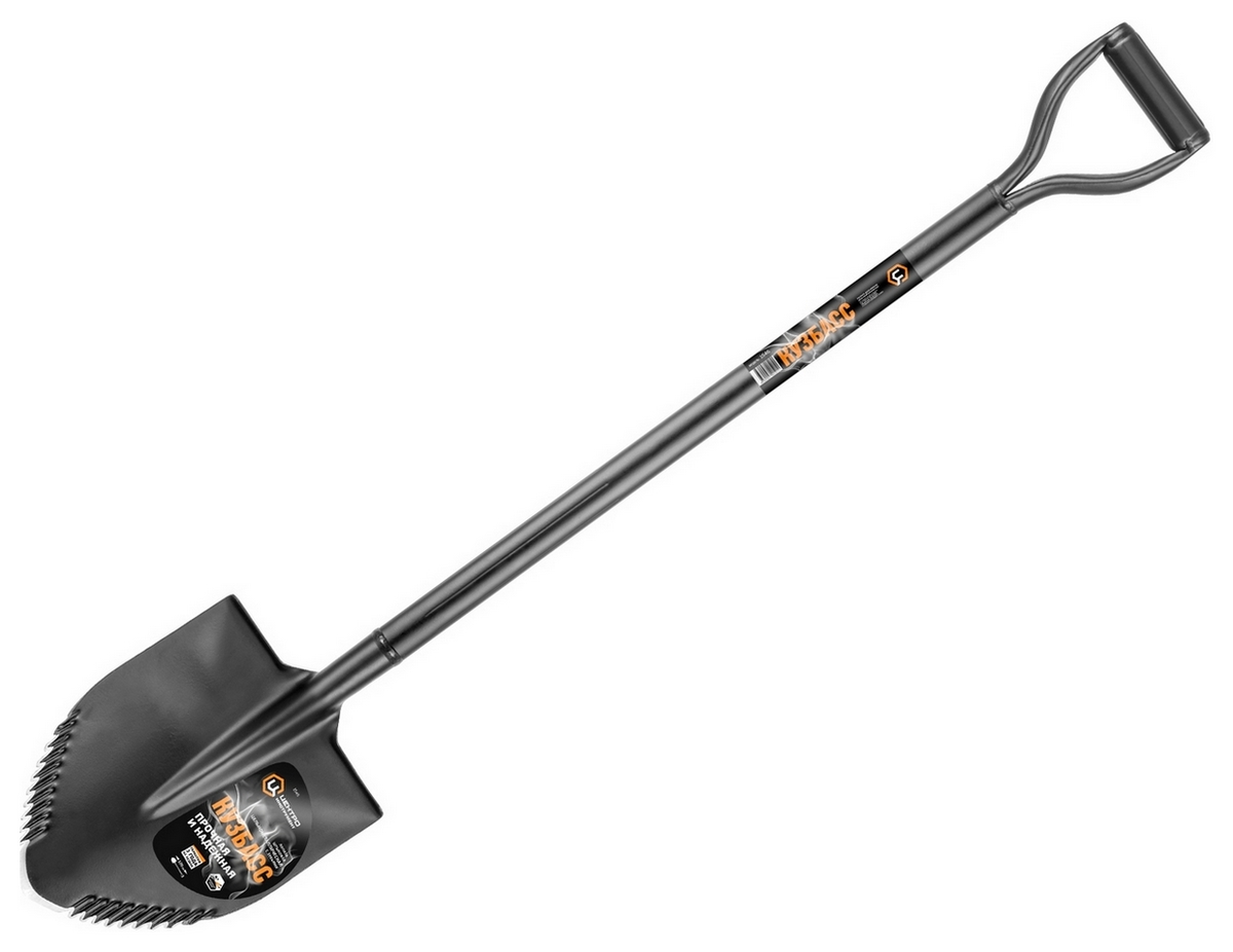 Лопата Кузбасс цельнометаллическая штыковая, 120 см, арт. 1545