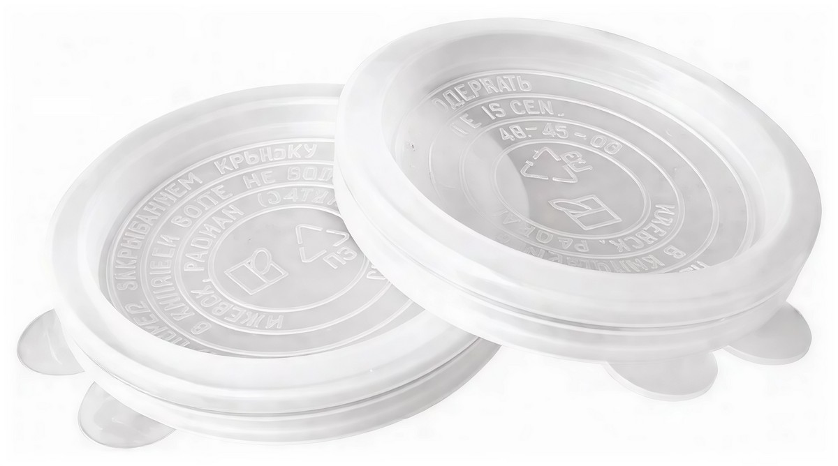 Крышки полиэтиленовая для горячего консервирования, d-82 мм