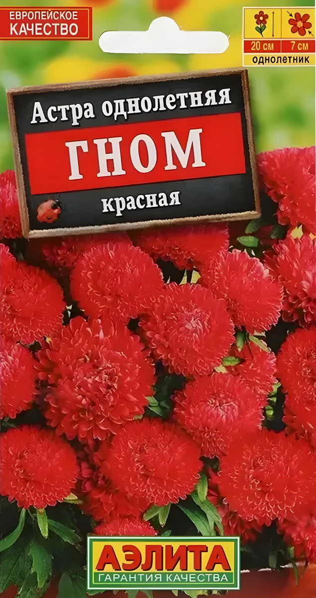Астра Гном красная, 0,2 г