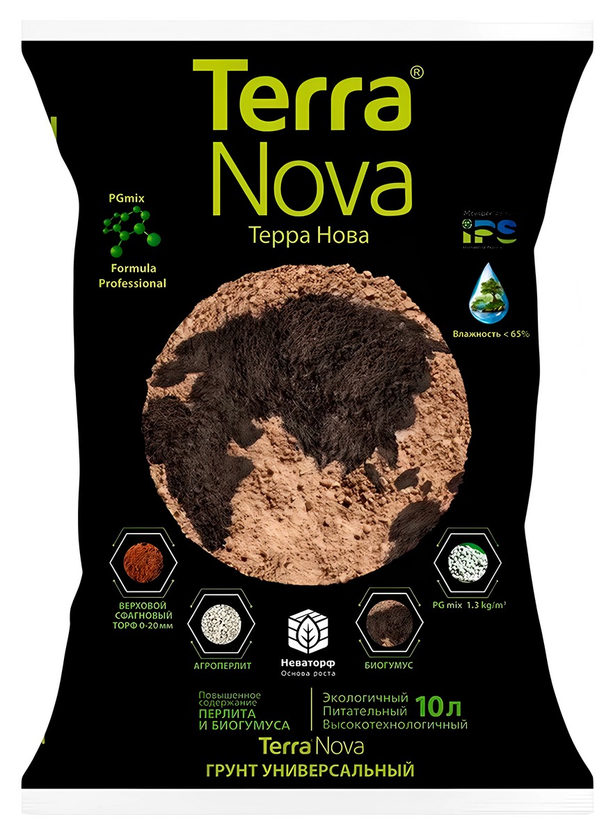 Грунт Terra Nova Новая земля, 10 л