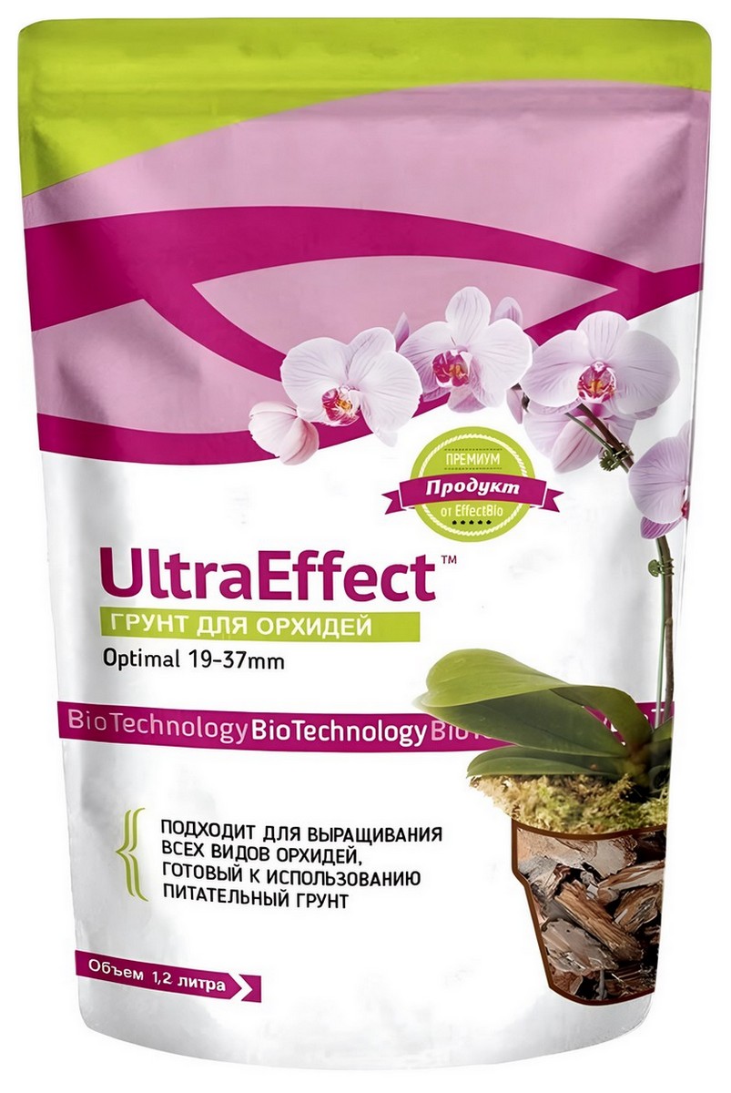 Грунт для орхидей Optimal 19-37 мм, 1,2 л UltraEffect