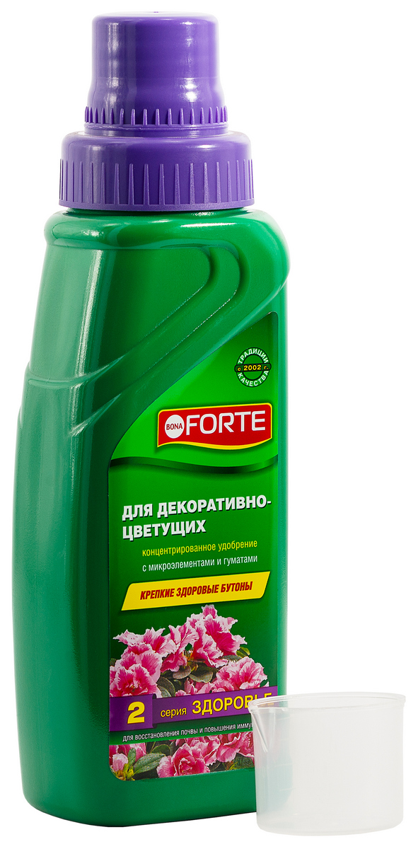 Bona Forte ЖКУ для декоративно-цветущих №2 Здоровье, 285 мл