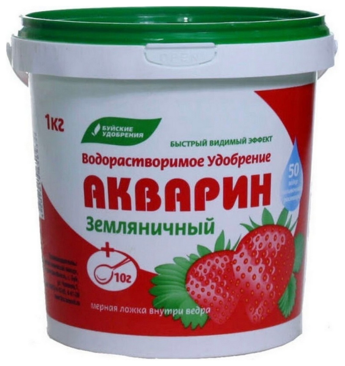 Акварин Земляничный ведро, 1 кг