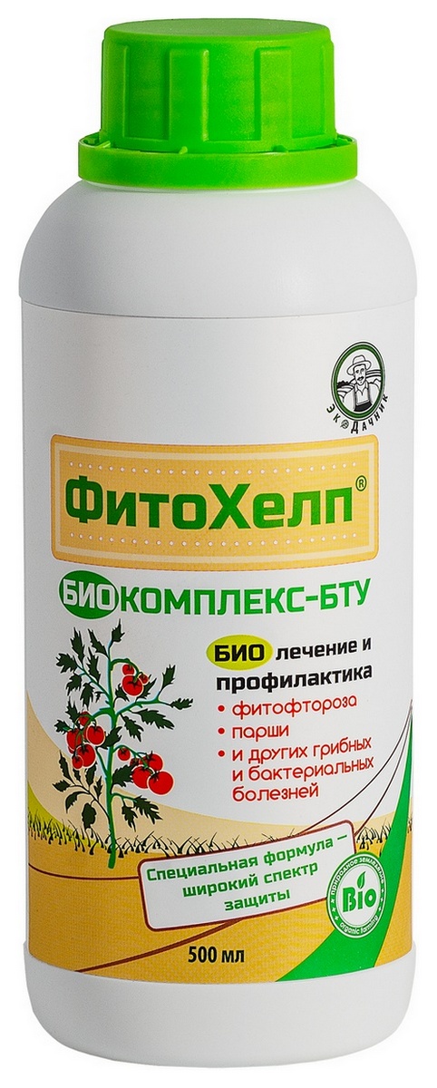 Биокомплекс-БТУ Фитохелп, разрушитель бактериозов, 500 мл