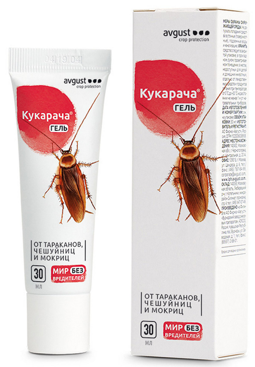 Кукарача гель, 30 мл Август