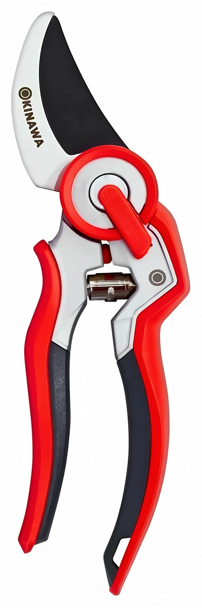 Секатор Okinawa плоскостной 220 мм, Д20 мм, арт. 2347
