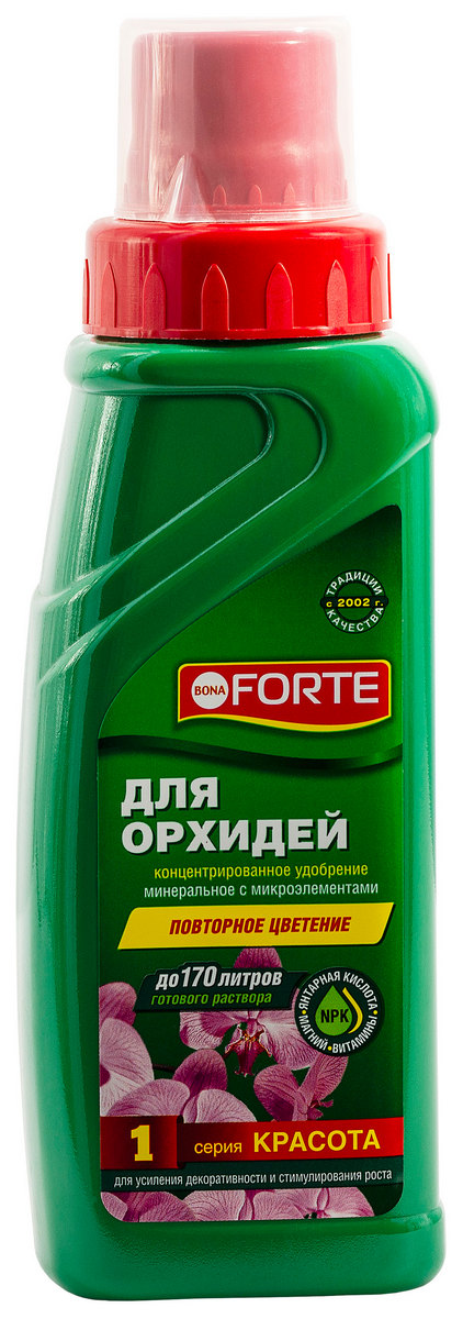 Bona Forte ЖКУ для орхидей №1 Красота, 285 мл