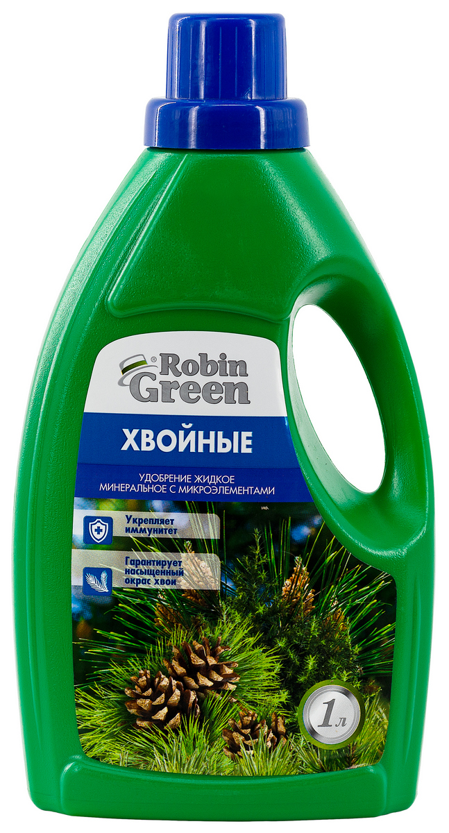 Удобрение жидкое минеральное для Хвойных растений, 1 л Robin Green