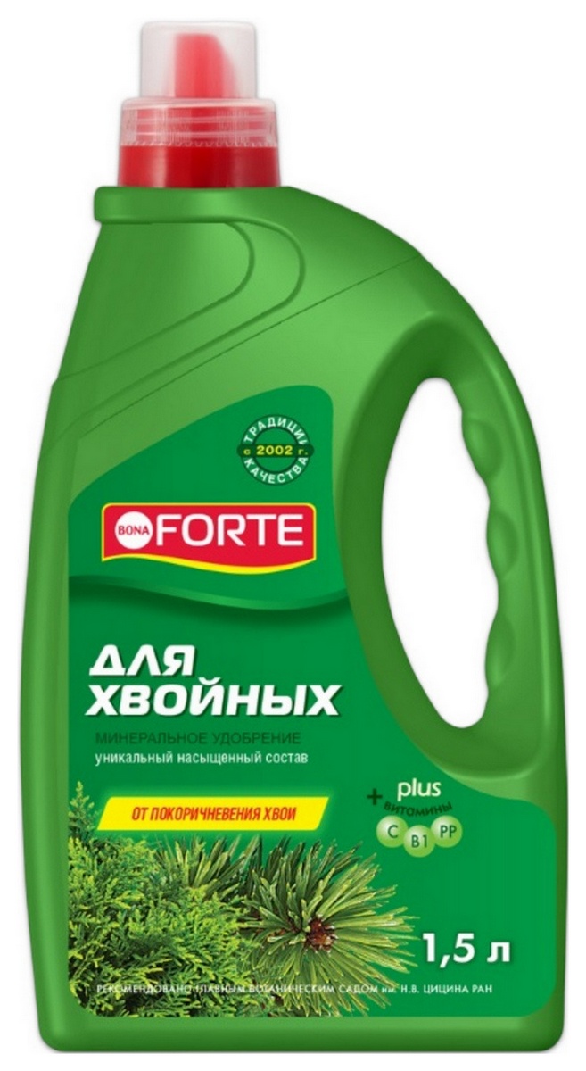 Bona Forte ЖКУ для хвойных растений, 1,5 л