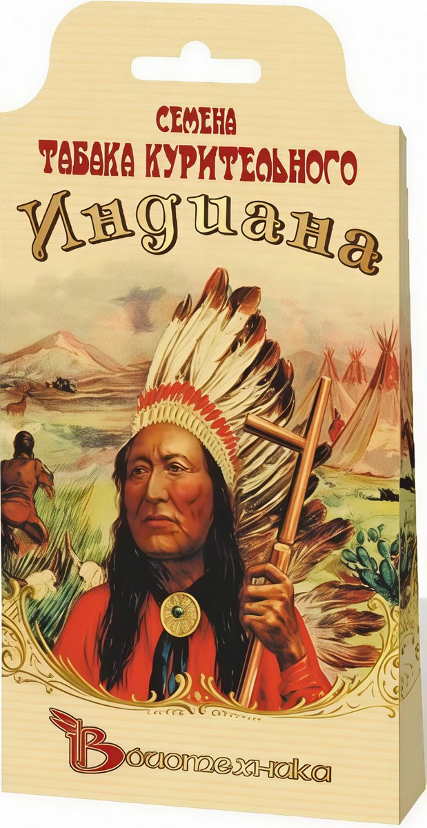 Табак курительный Индиана, 100 шт. Биотехника