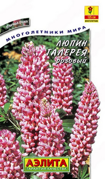 Люпин Галерея, розовый, 0,3 г