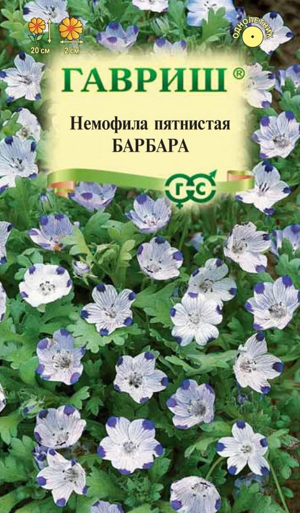 Немофила Барбара, 0,3 г