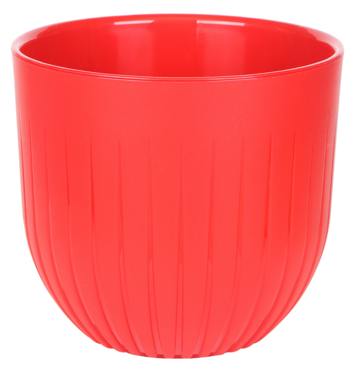 Горшок Альфа с вкладышем, 1,4 л, красный