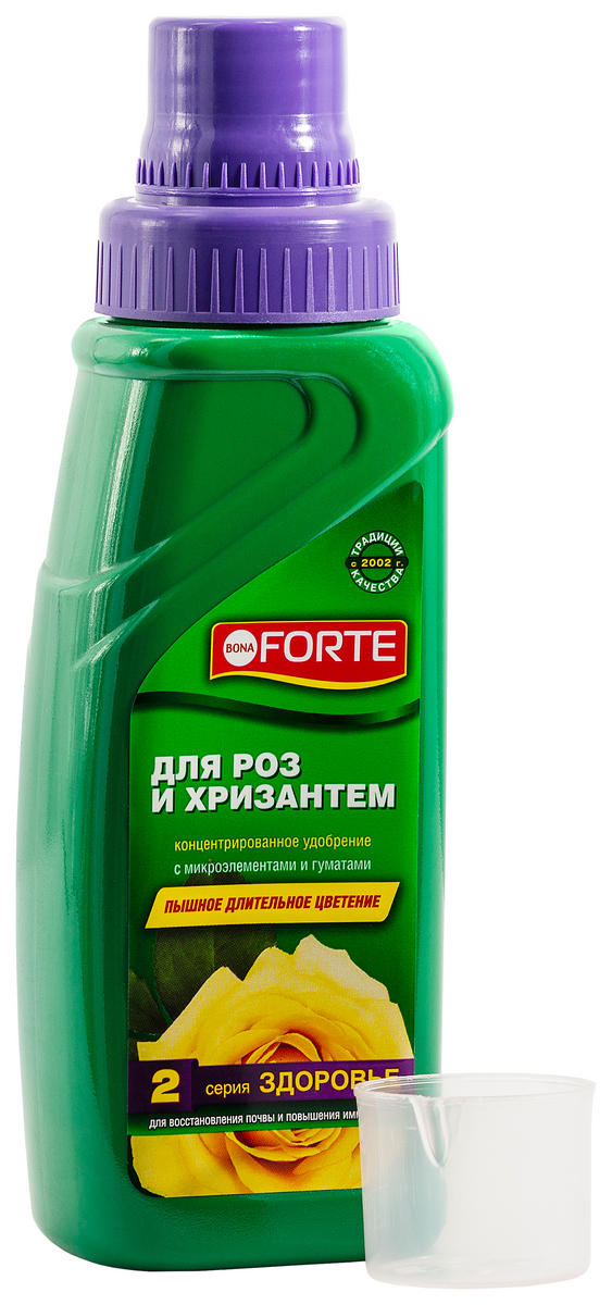 Bona Forte ЖКУ для роз и хризантем №2 Здоровье, 285 мл
