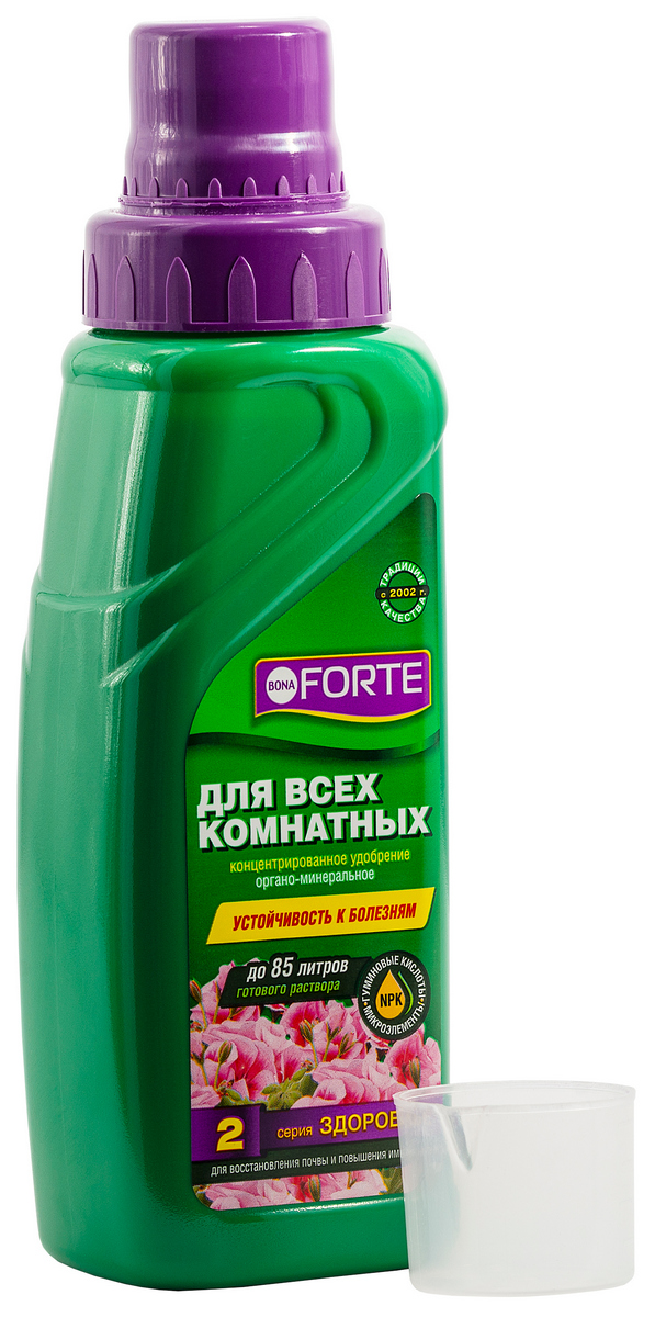 Bona Forte ЖКУ для комнатных растений №2 Здоровье, 285 мл