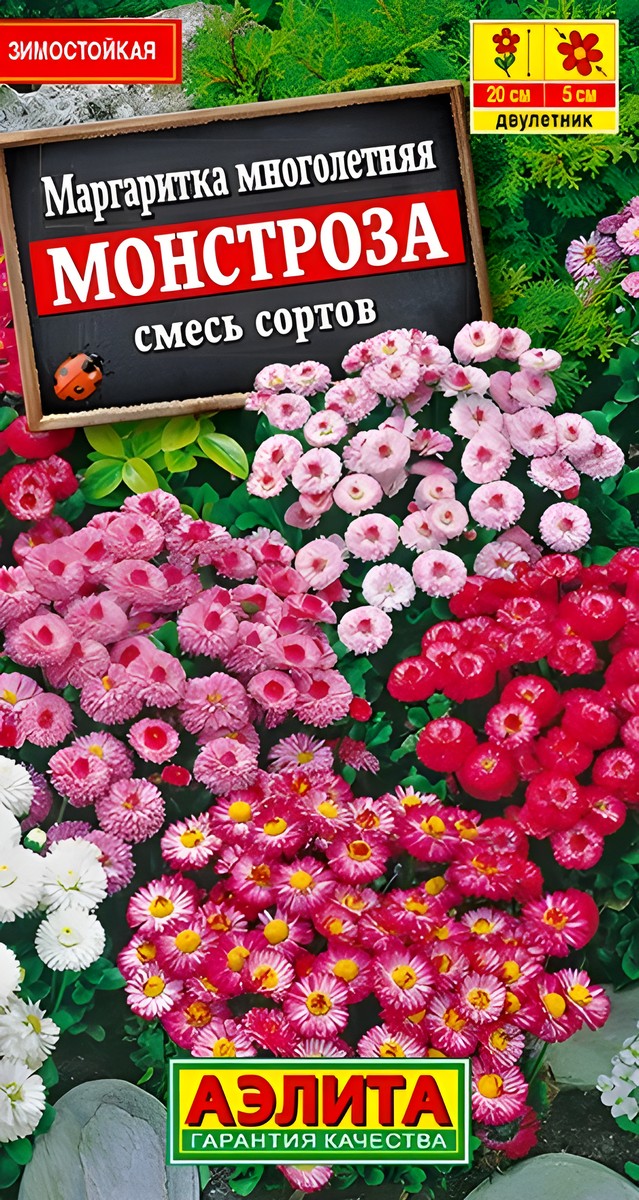 Маргаритка Монстроза, смесь, 0,05 г