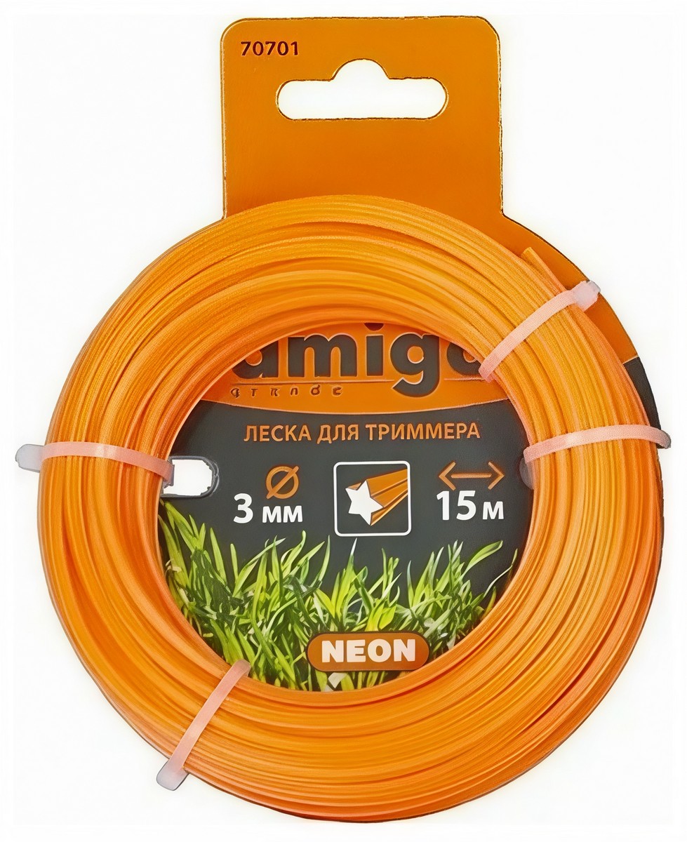 Леска для триммеров Звезда (3 мм; 15 м), арт. 70701