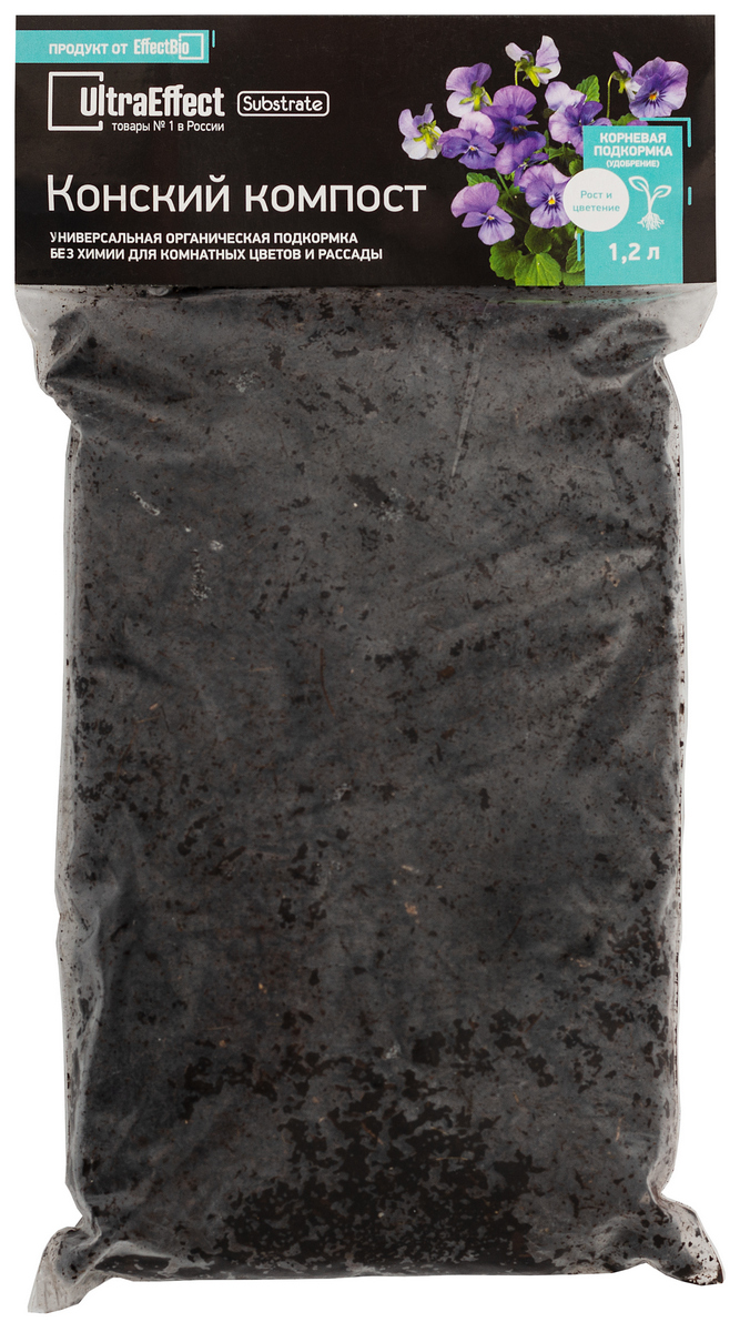Конский компост BioLine корневая подкормка, 1,2 л UltraEffect