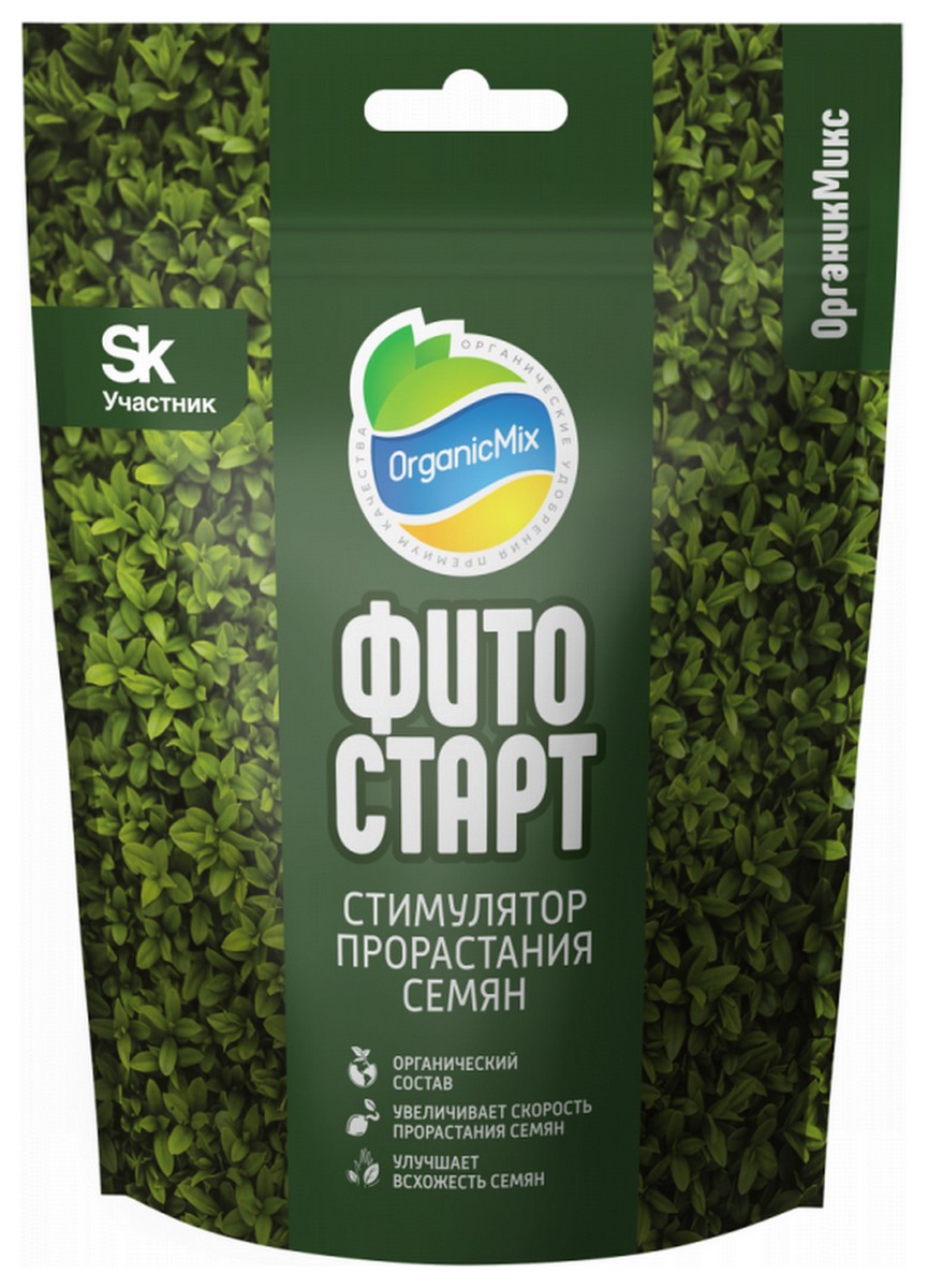 Органик Микс ФитоСтарт стимулятор прорастания семян, 600 г
