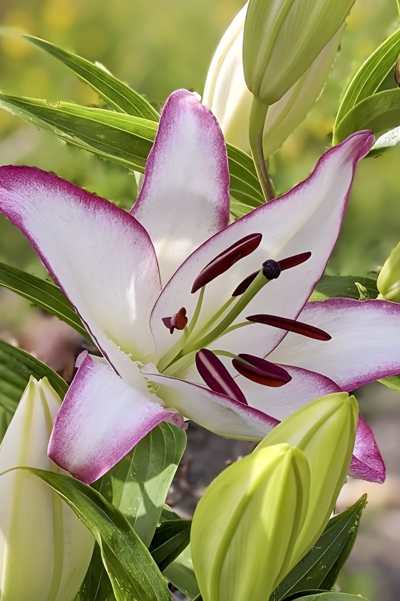 Лилия восточная Хотлайн, 16/18, для выгонки, 1 шт.