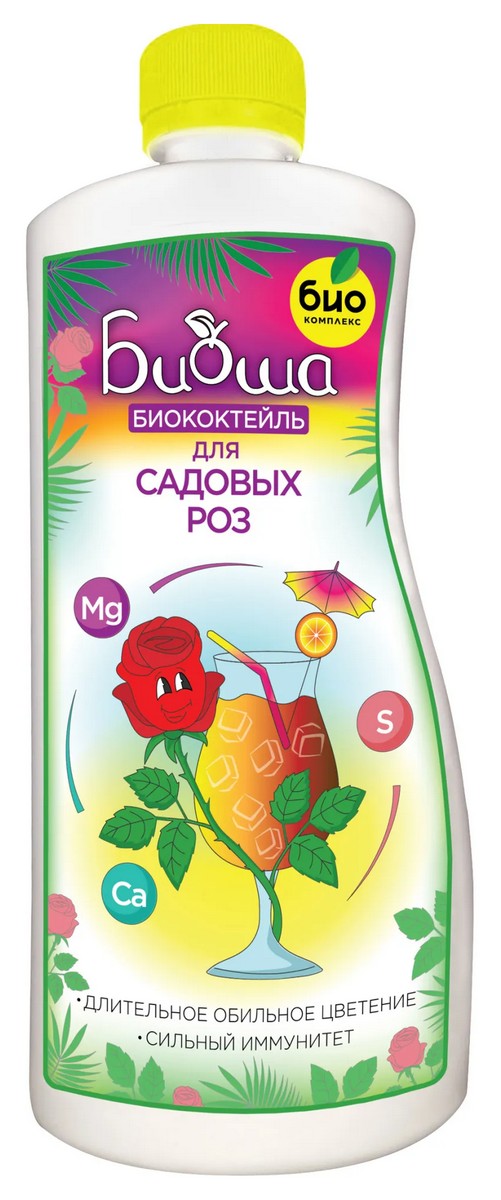 Биококтейль ТМ БИОША для садовых роз, 1 л