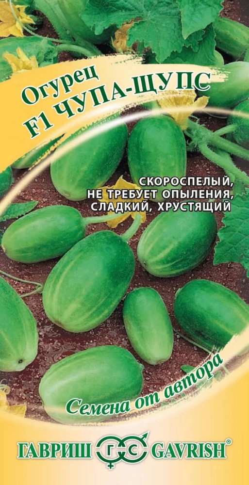 Огурец Чупа-Щупс F1, 5 шт. Авторские семена.