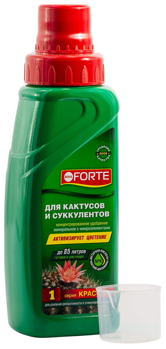 Bona Forte ЖКУ для кактусов №1 Красота, 285 мл