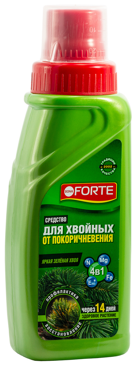Bona Forte Средство 4в1 от покоричневения хвои, 285 мл