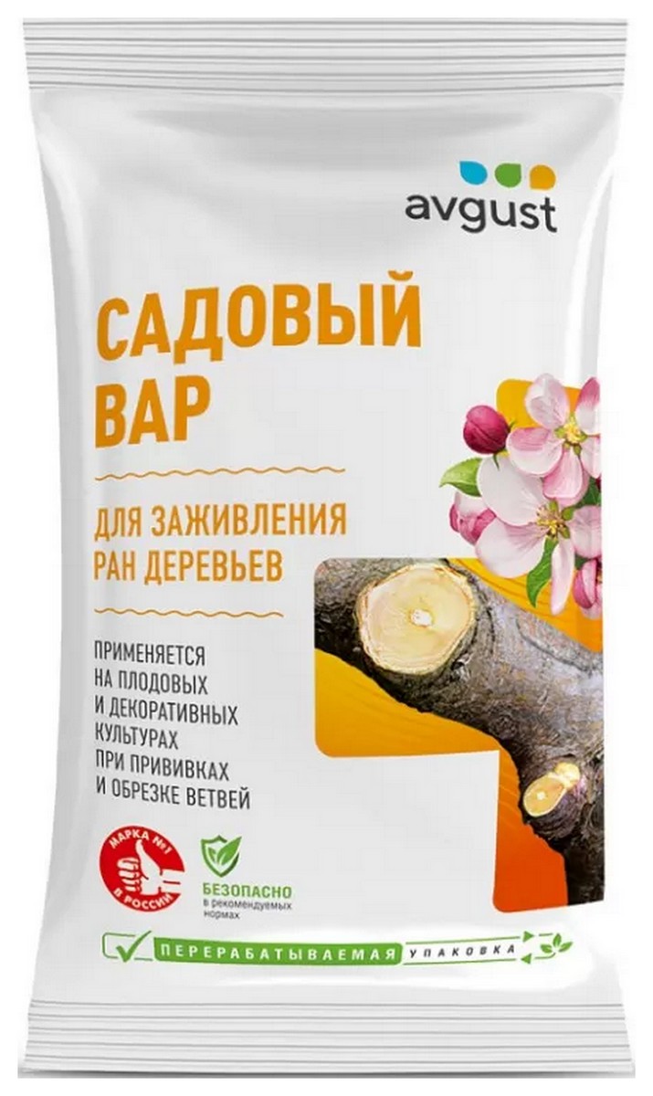 Садовый вар брикет, 150 г Август