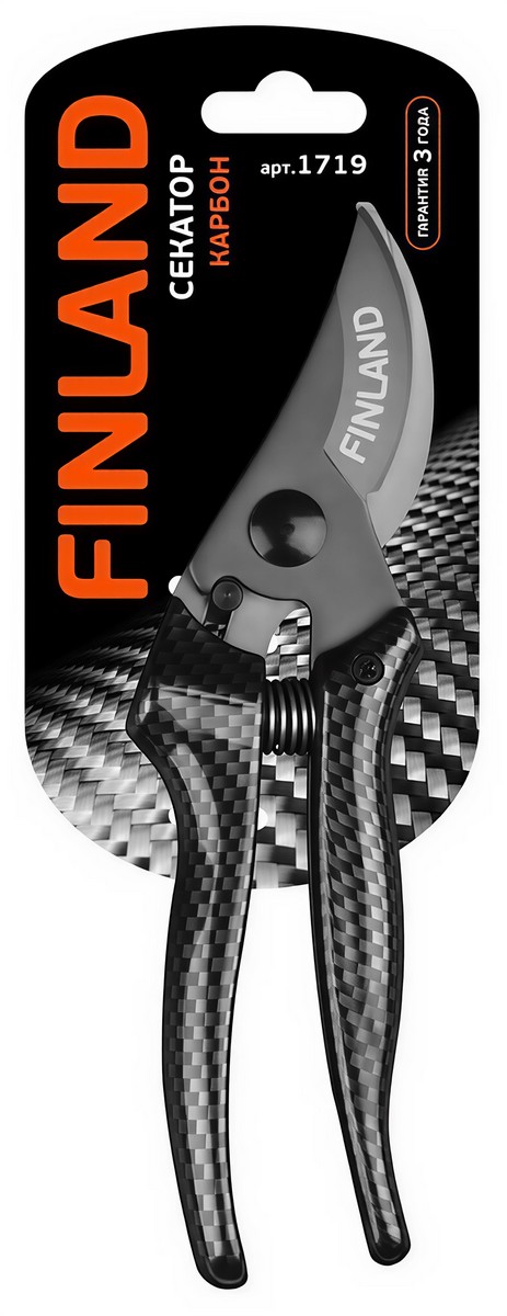 Секатор Finland карбон, арт. 1719