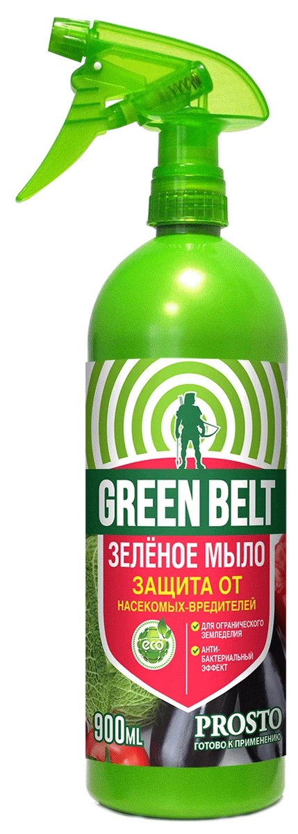 Зеленое мыло Prosto защита от насекомых, 900 мл Грин Бэлт