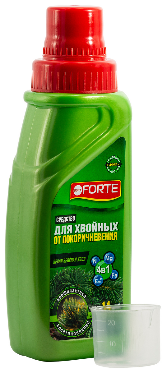 Bona Forte Средство 4в1 от покоричневения хвои, 285 мл