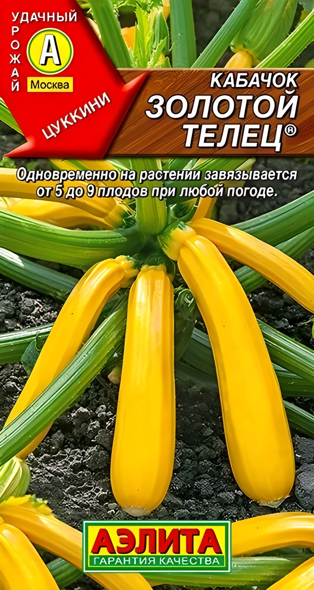 Кабачок цуккини Золотой телец, 2 г