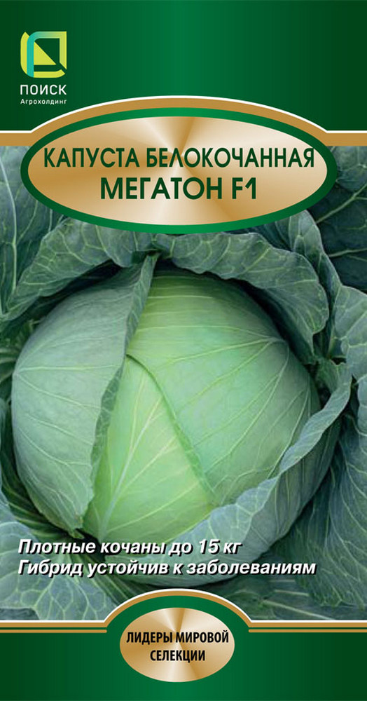 Капуста белокочанная Мегатон F1 10 шт.