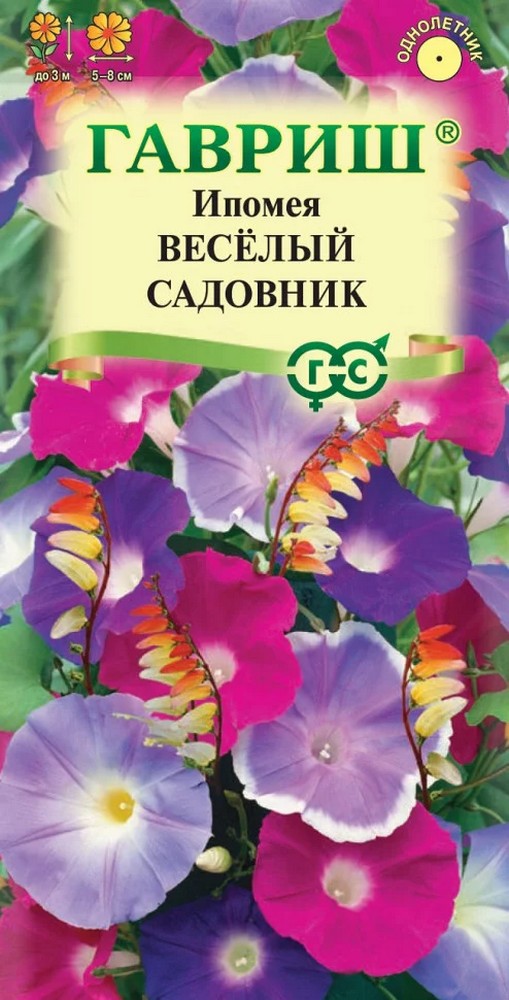 Ипомея Веселый садовник, смесь, 0,5 г