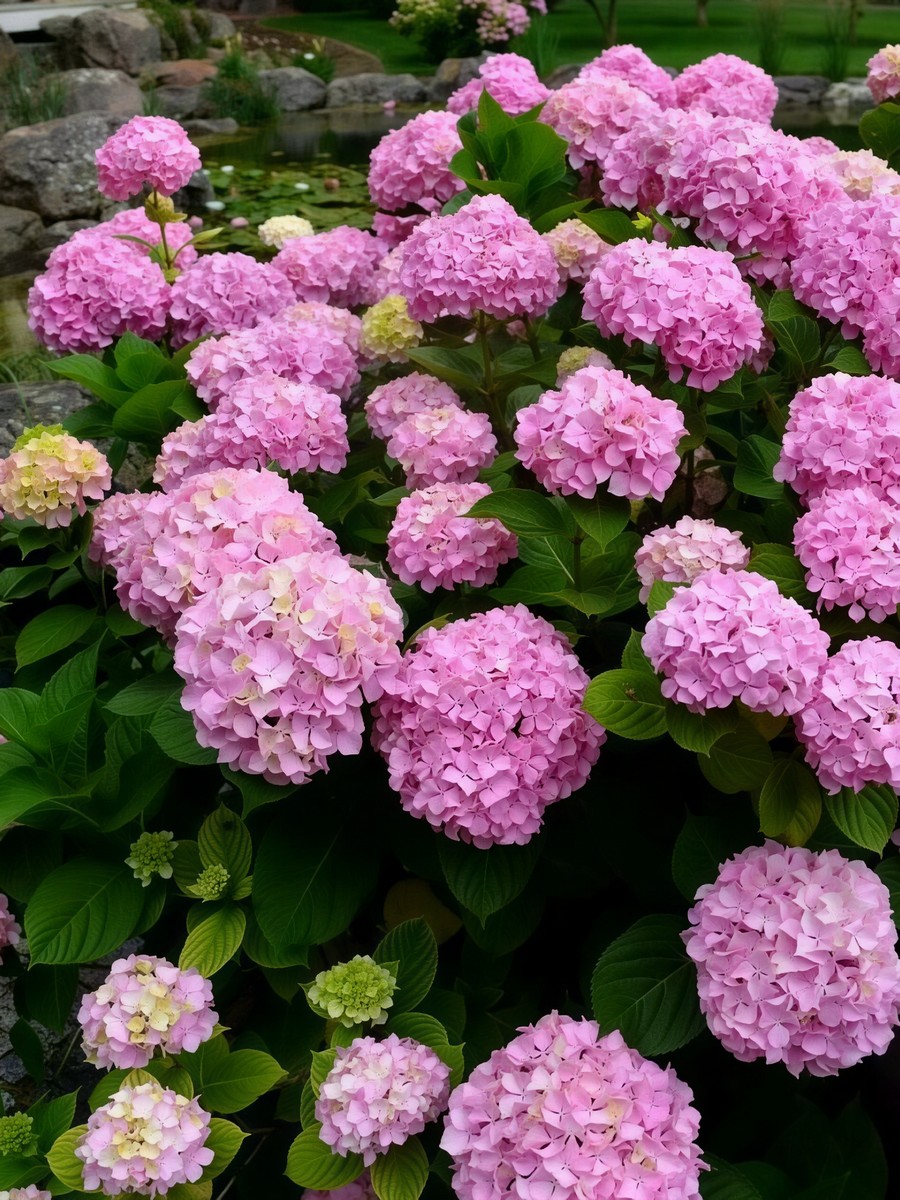 Гортензия крупнолистовая Доппио Нувола/ЦКорЛюкс