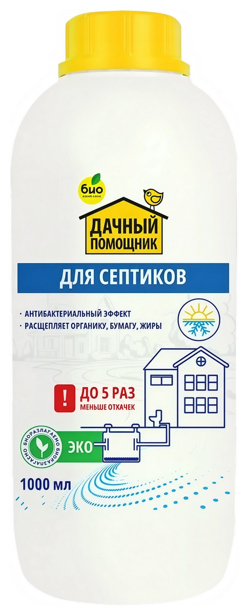 Дачный помощник, для септиков,1 л
