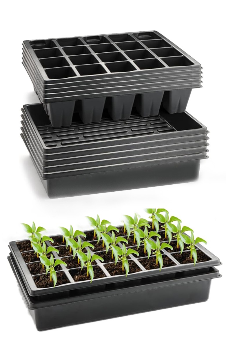 Горшок для рассады Д22МР (v 6 л) черн\форм