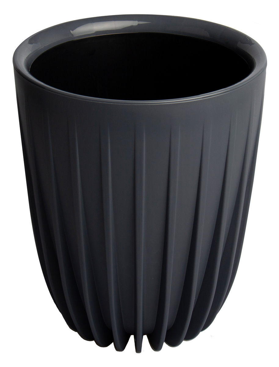 Горшок Сигма со вставкой, 3,3 л, антрацит