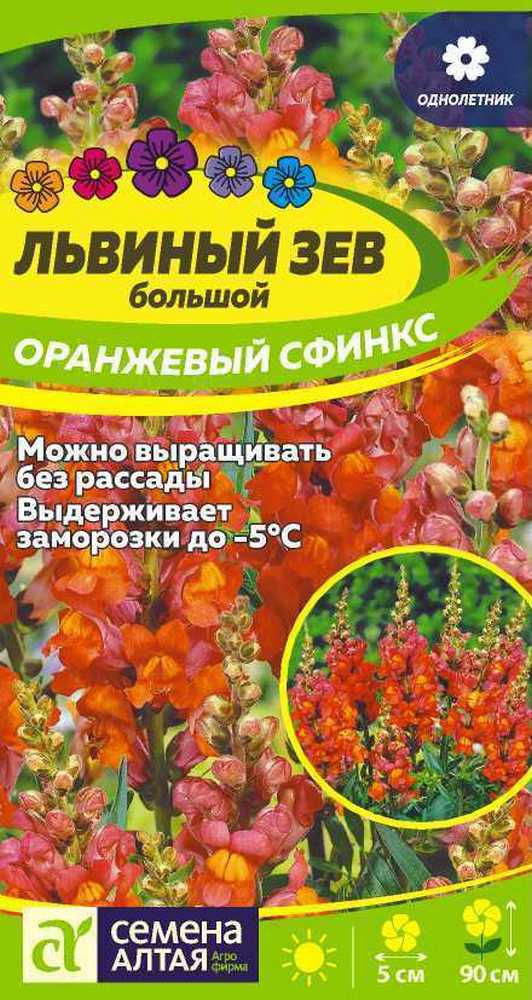 Львиный зев Оранжевый Сфинкс, 0,2 г