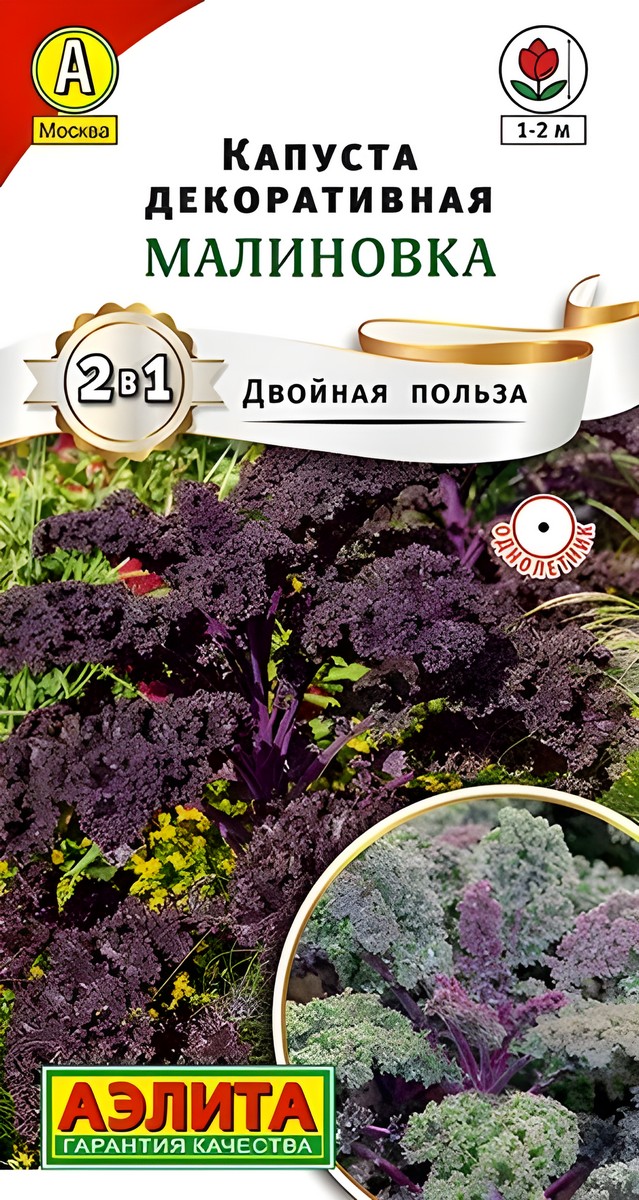 Капуста декоративная Малиновка, 0,3 г