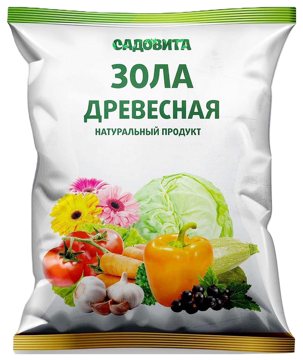 Зола древесная, 1 л. Садовита