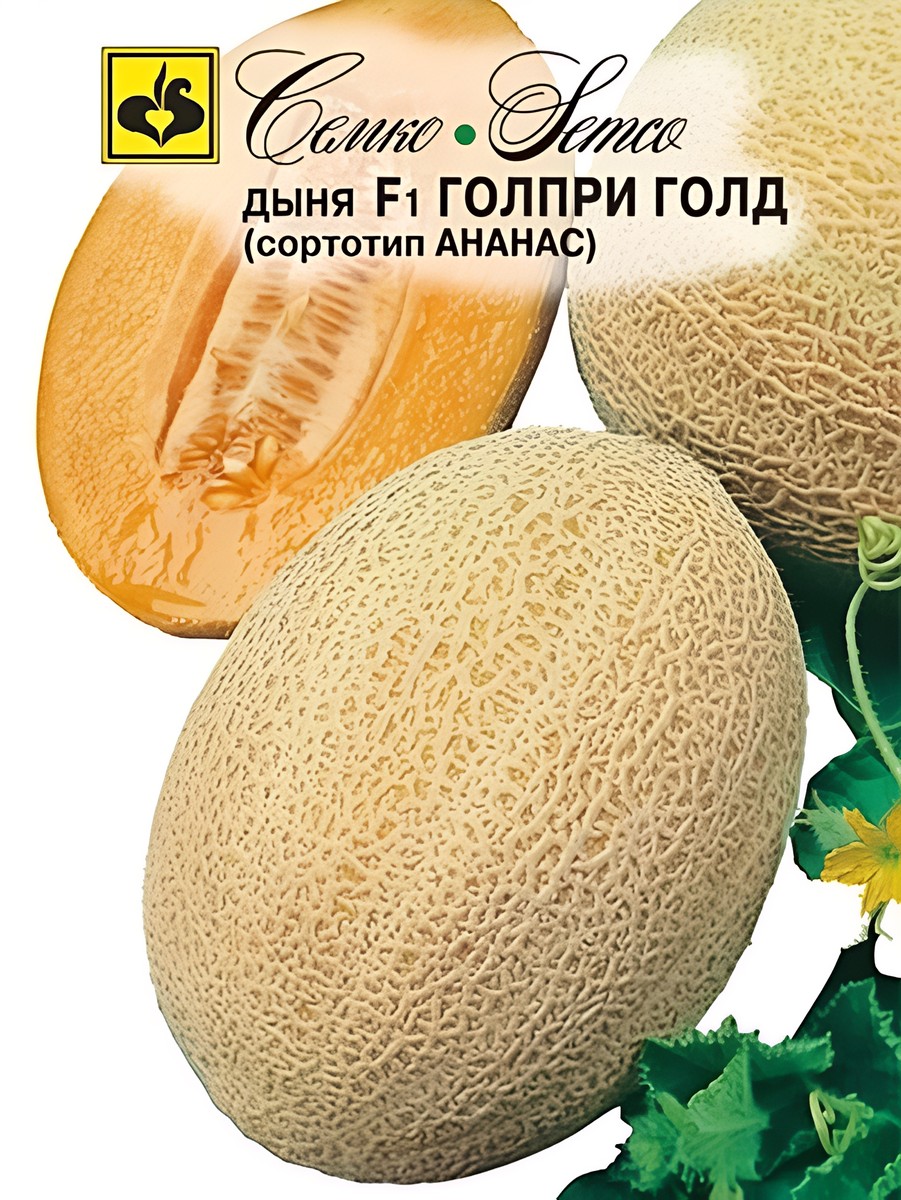 Дыня Голпри голд F1, 5 шт. Семко.