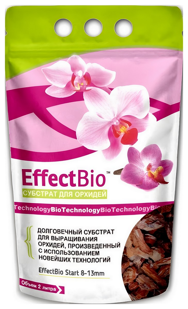 Субстрат для орхидей Start 8-13 мм, 2 л EffectBio
