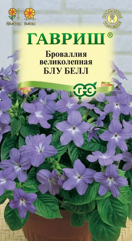 Броваллия великолепная Блу белл, 0.05 г