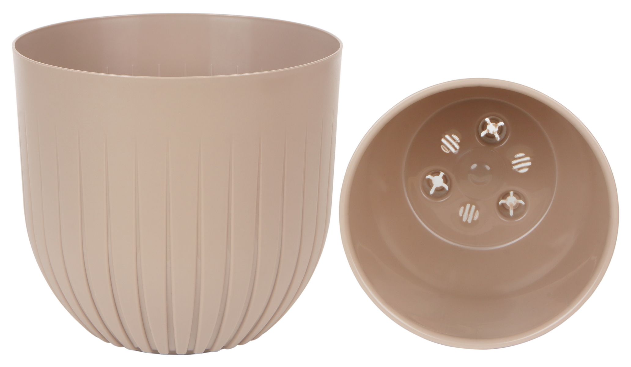 Горшок Альфа с вкладышем, 4 л, фраппе