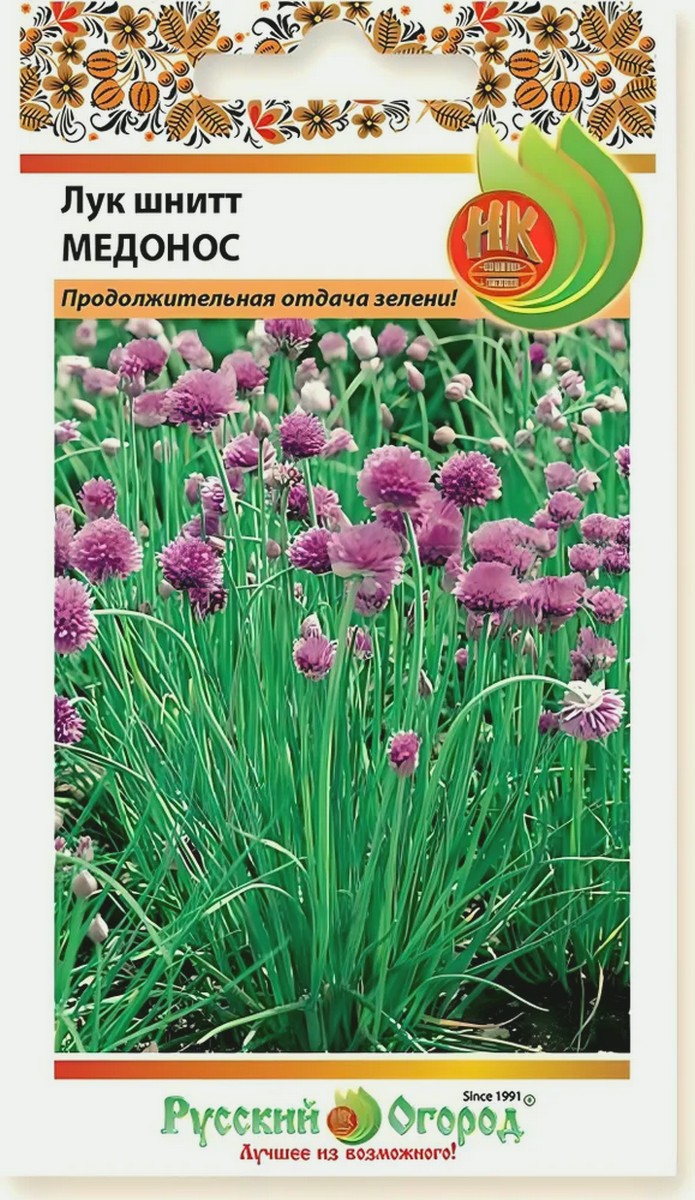 Лук шнитт Медонос, 0,5 г Русский огород