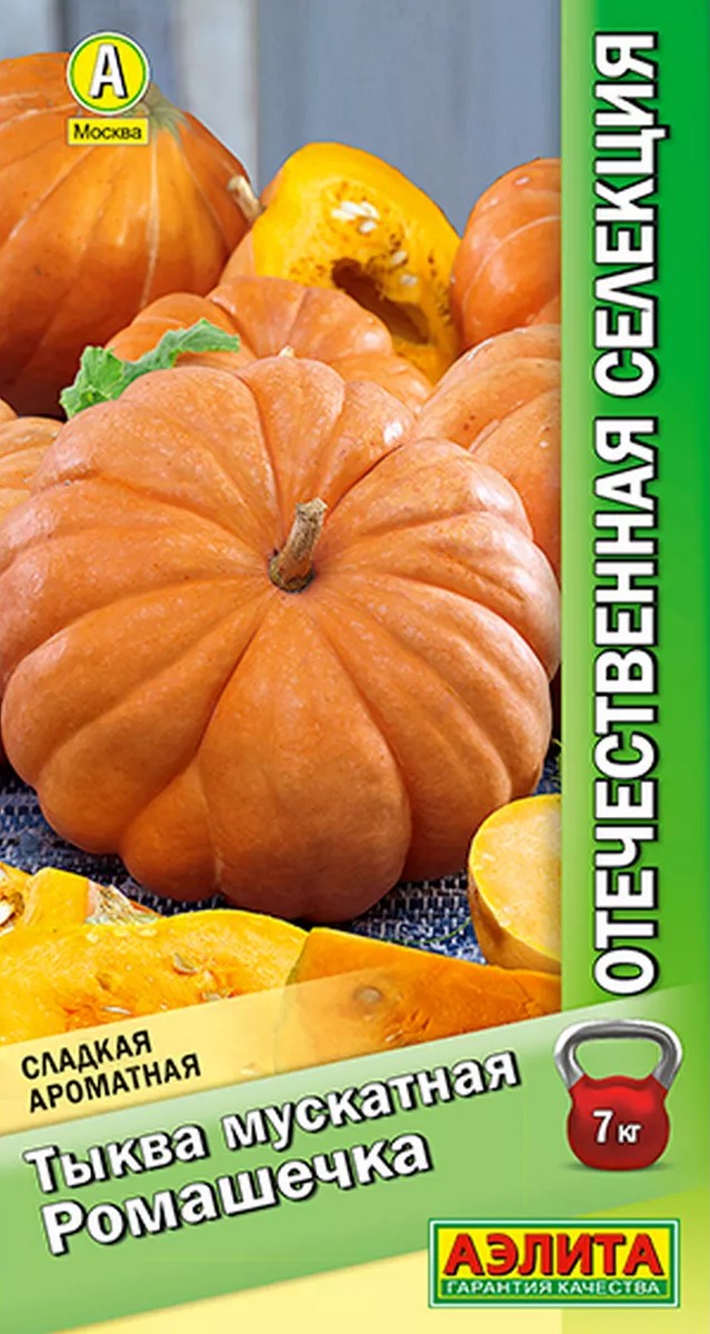 Тыква мускатная Ромашечка, 7 шт.